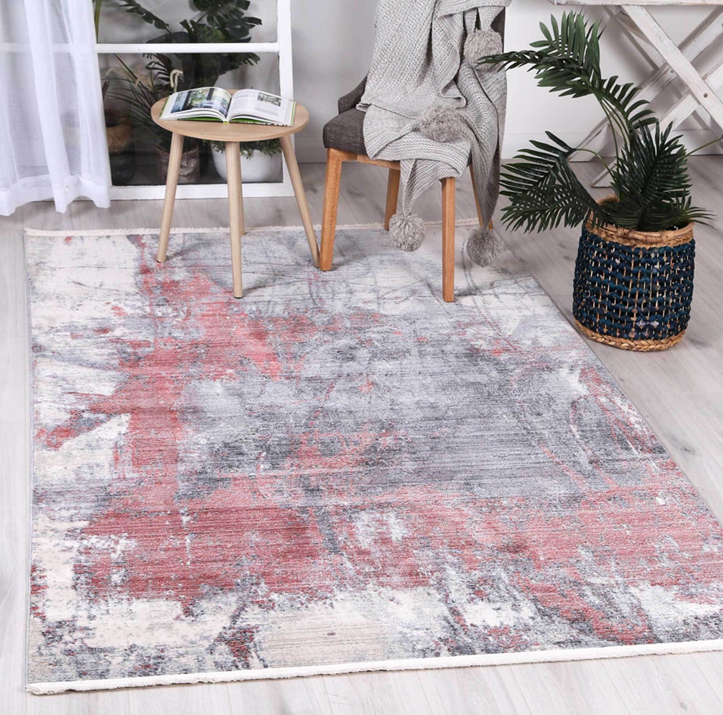 Parsons Modern Rug, Blush - Nova Rugs
