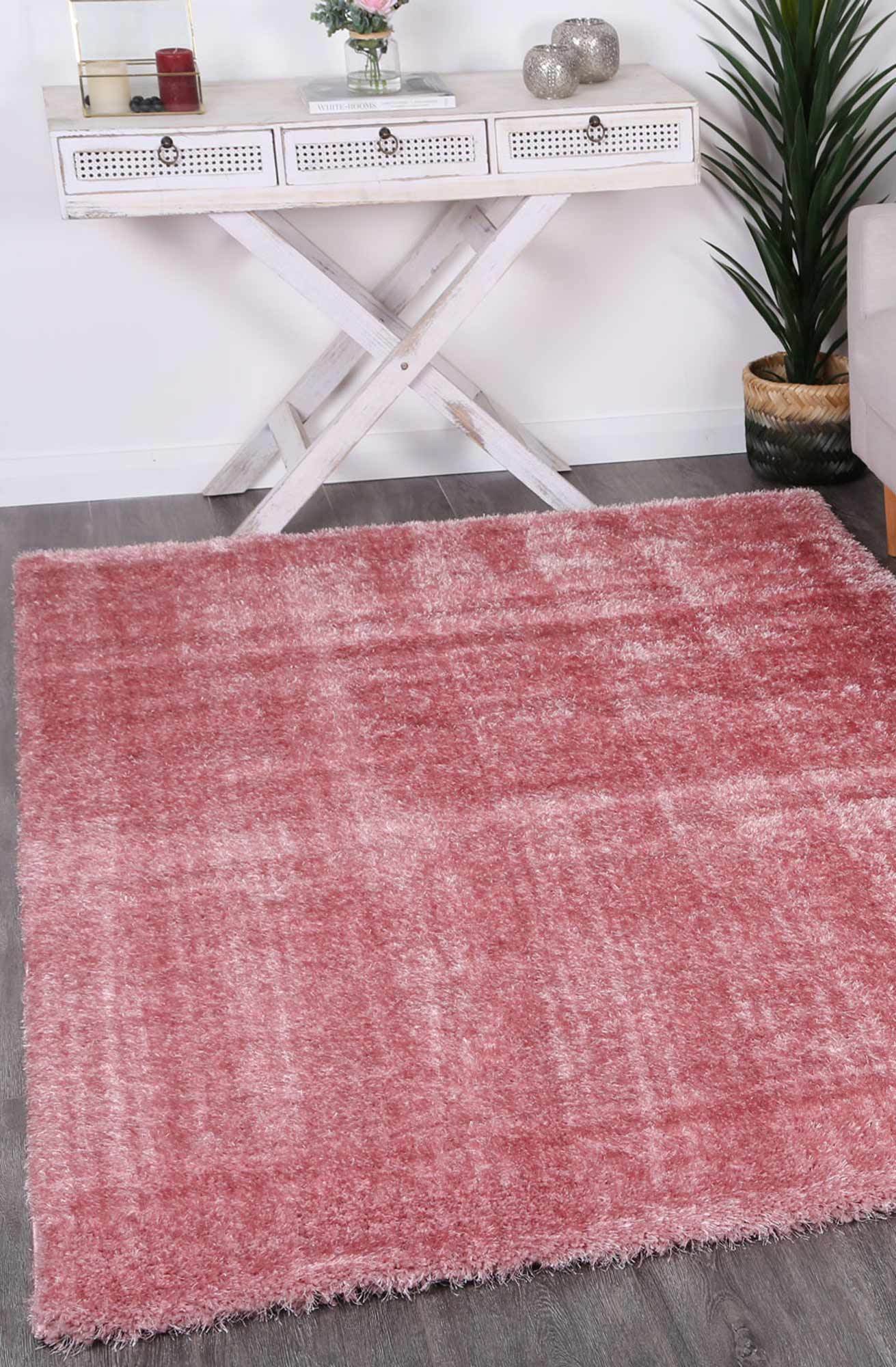 Pink Eden Soft Shag Rug - Nova Rugs
