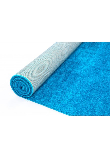 Teal Eden Soft Shag Rug