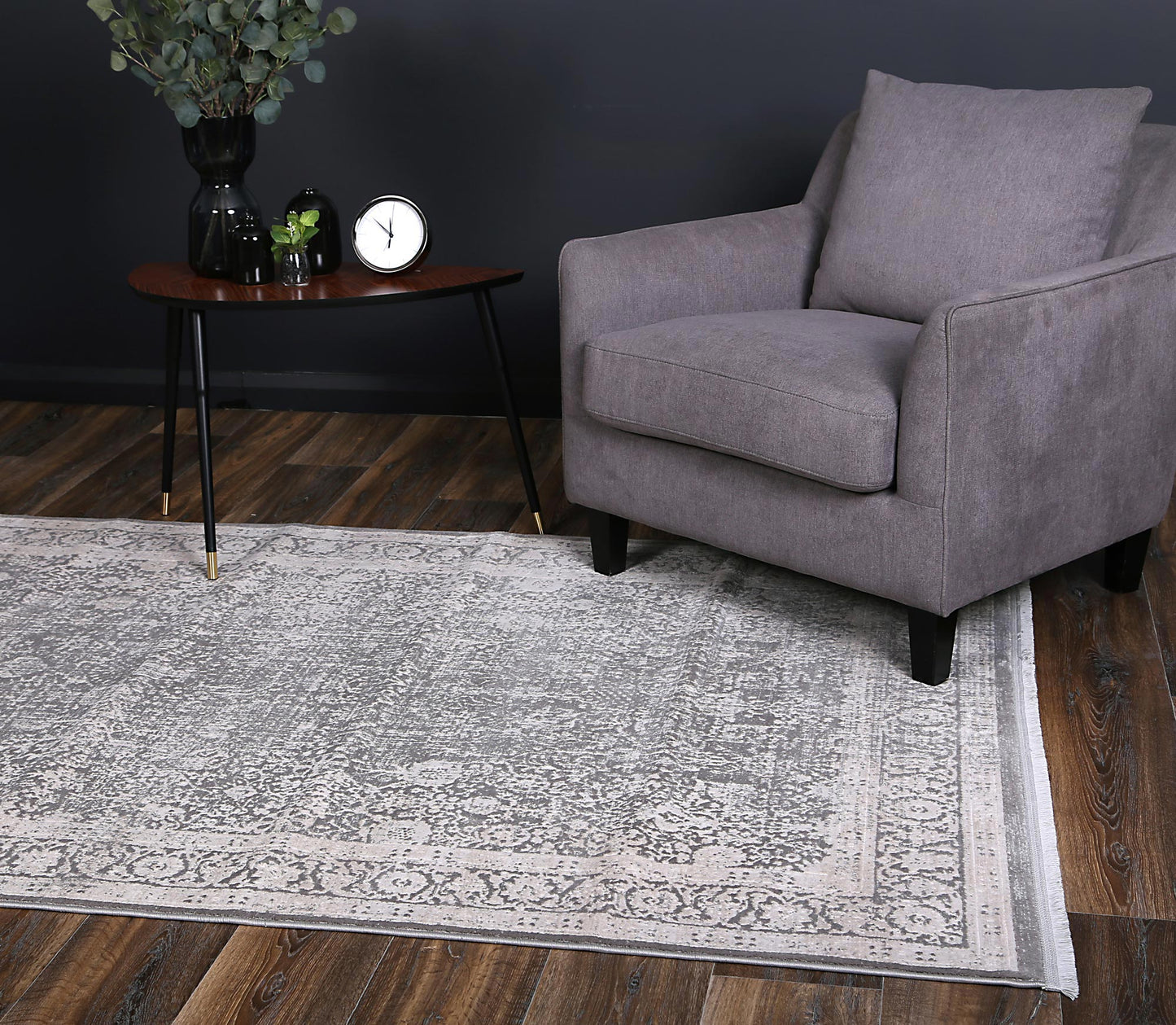 Rapsody Carmel Grey Rug - Nova Rugs