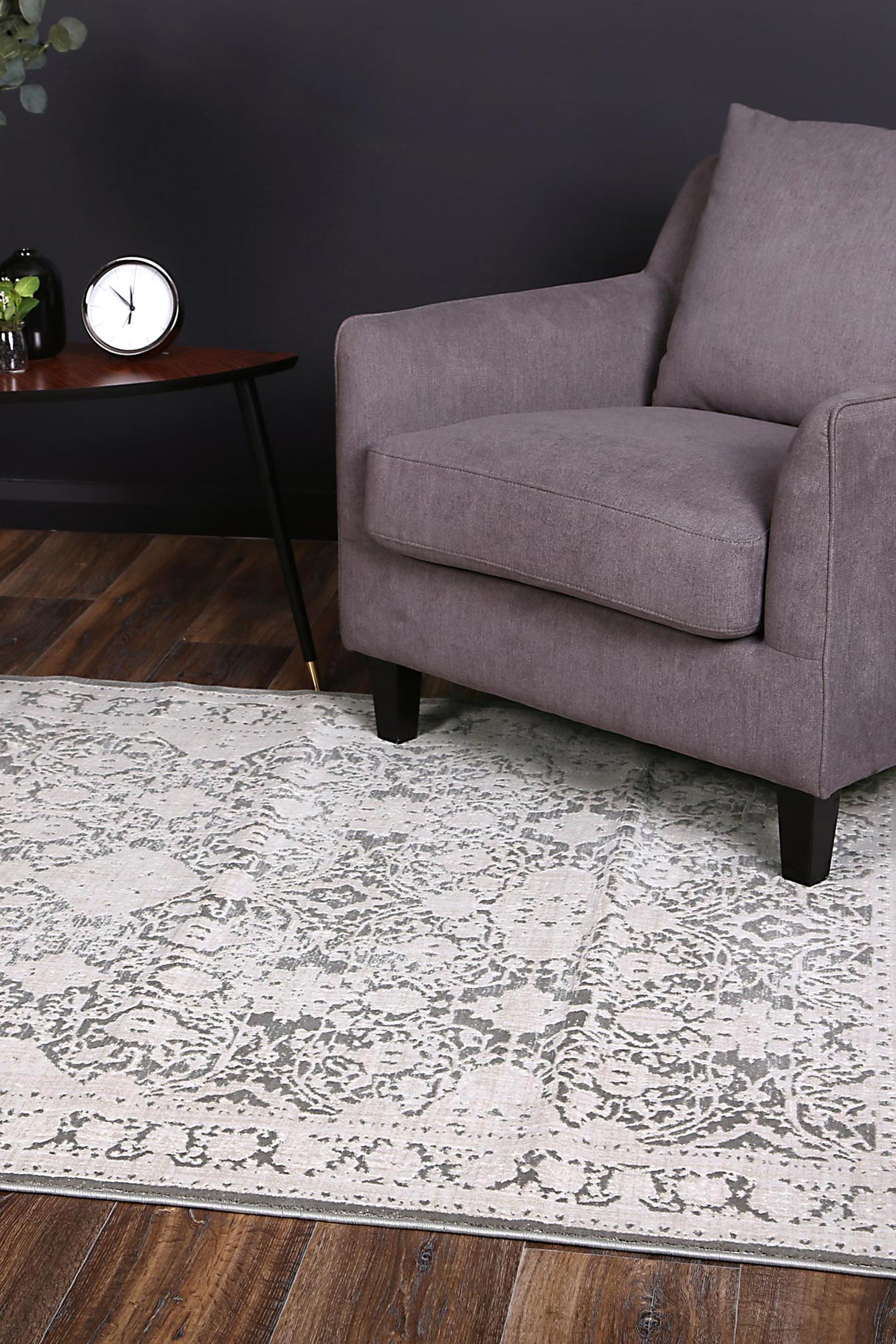 Rapsody Manne Grey Rug - Nova Rugs