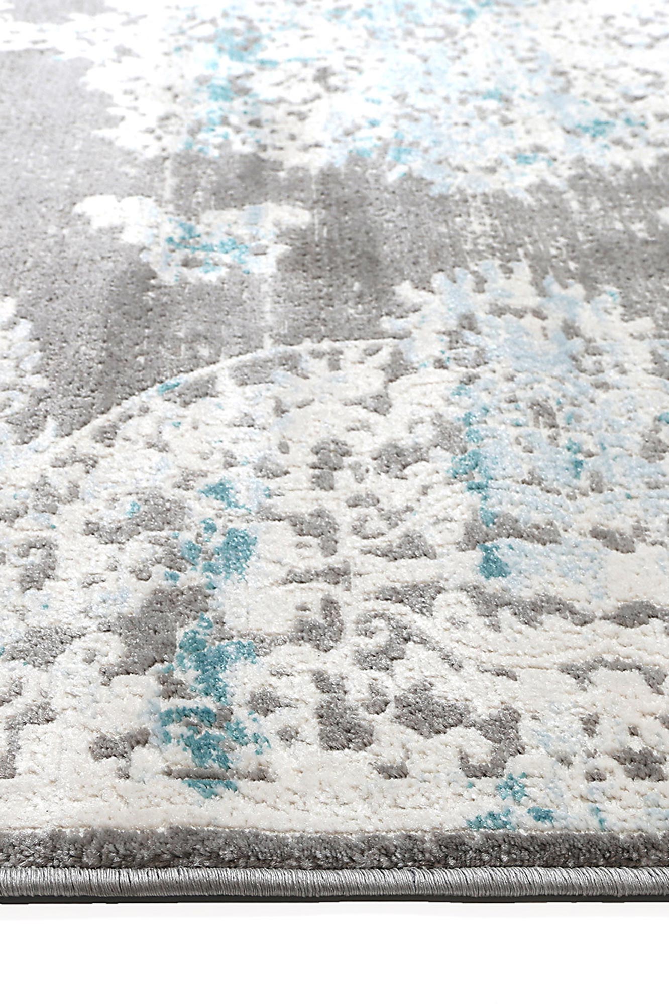 Rapsody Medallion Blue Rug - Nova Rugs
