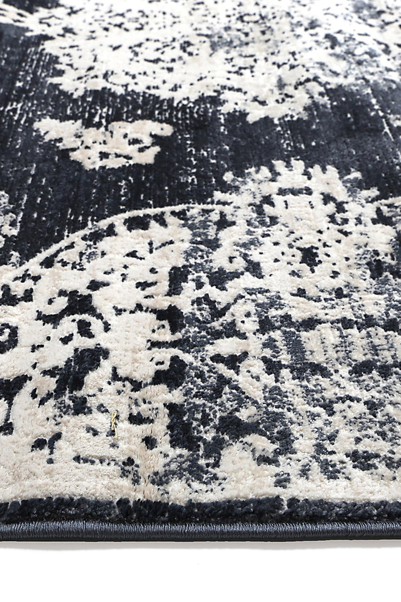 Rapsody Medallion Navy Rug - Nova Rugs