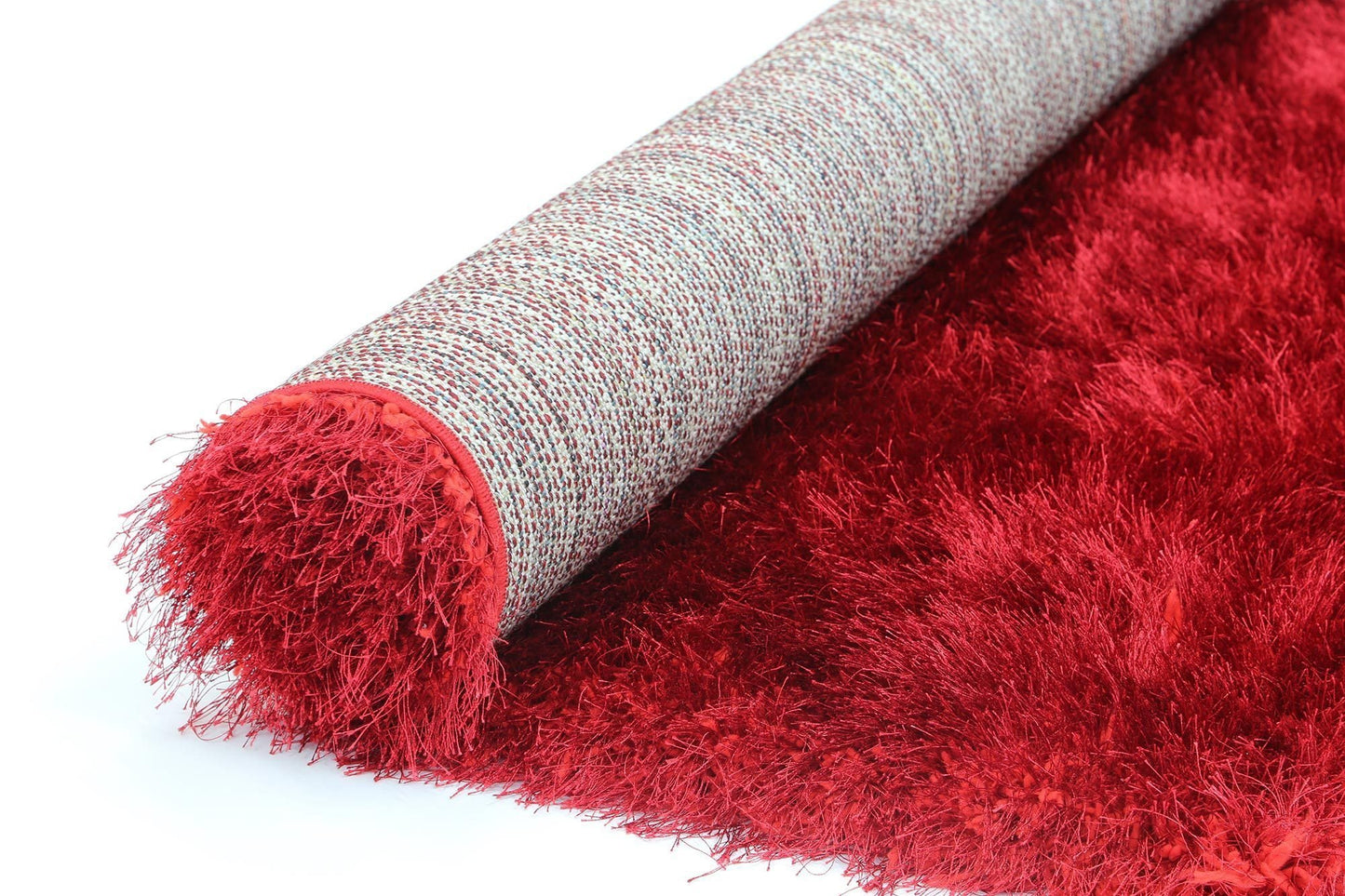 Red Evas Shag Rug - Nova Rugs