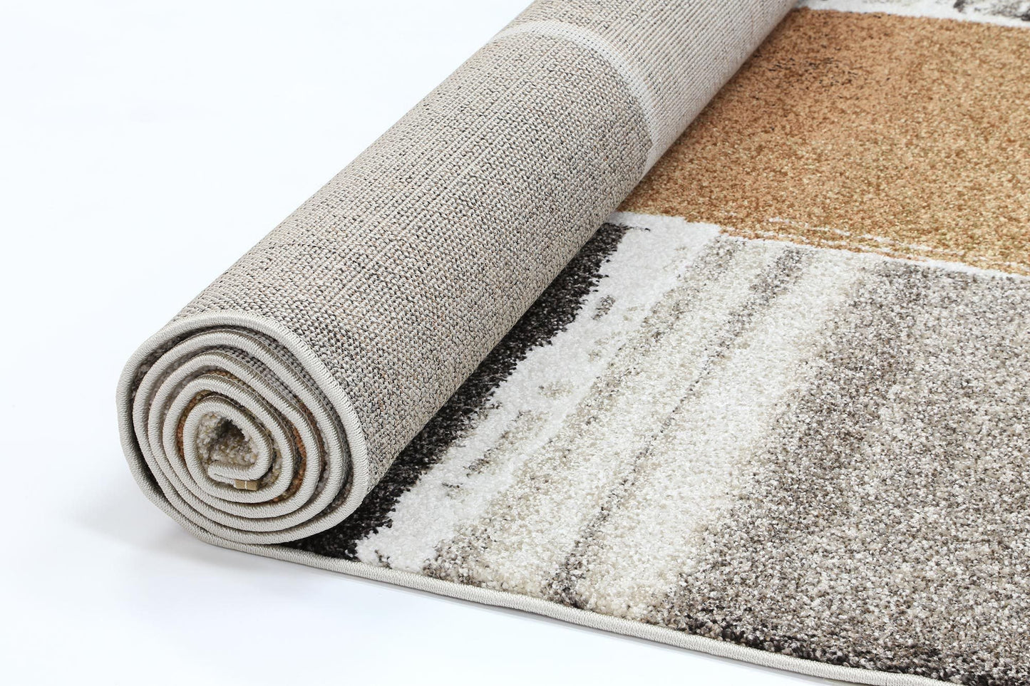 Rust Modern Boston Rug - Nova Rugs