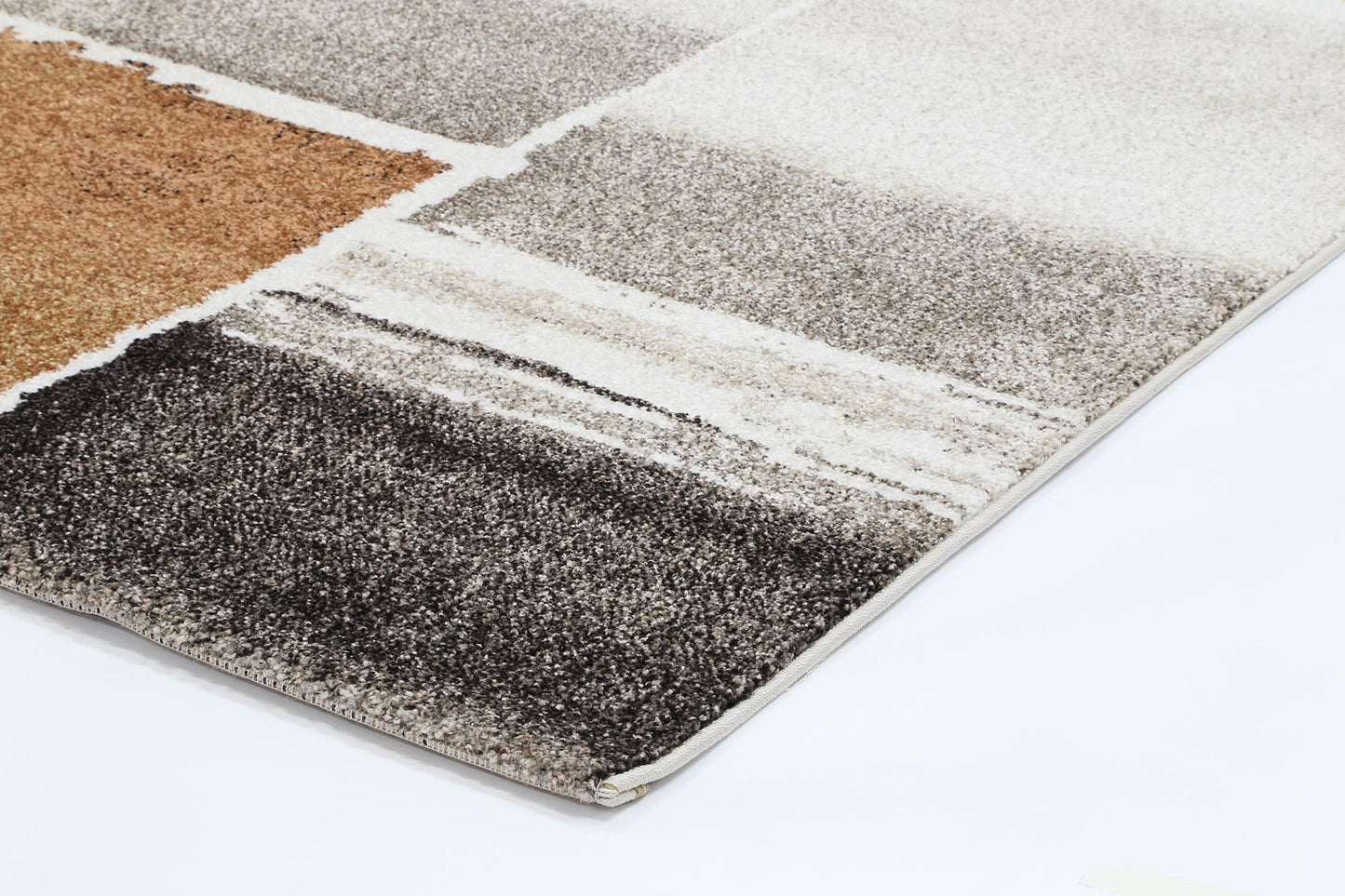 Rust Modern Boston Rug - Nova Rugs