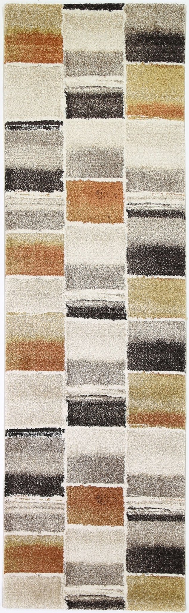 Rust Modern Boston Rug - Nova Rugs