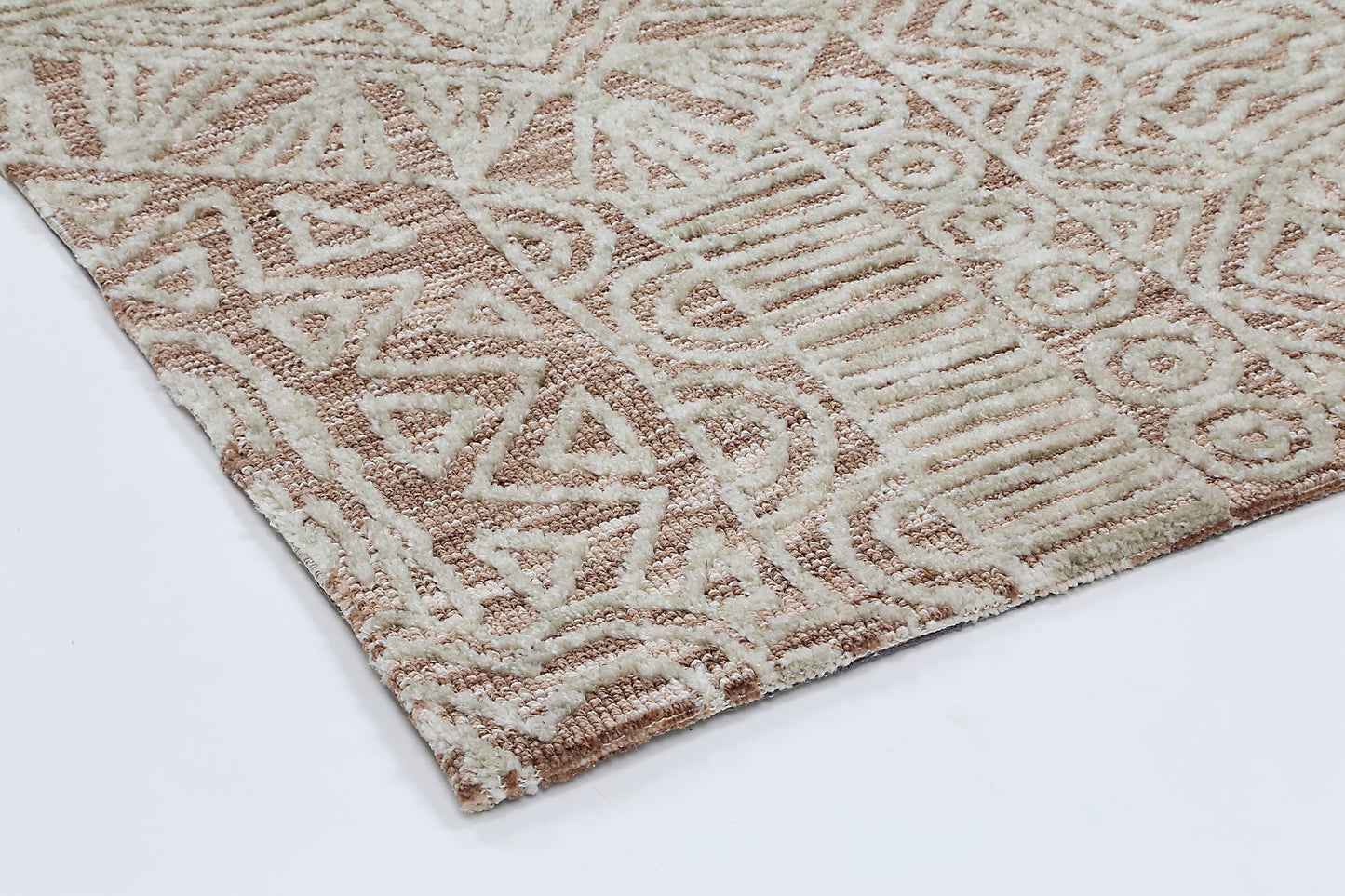 Rust Newburg Hand-Tufted Rug - Nova Rugs