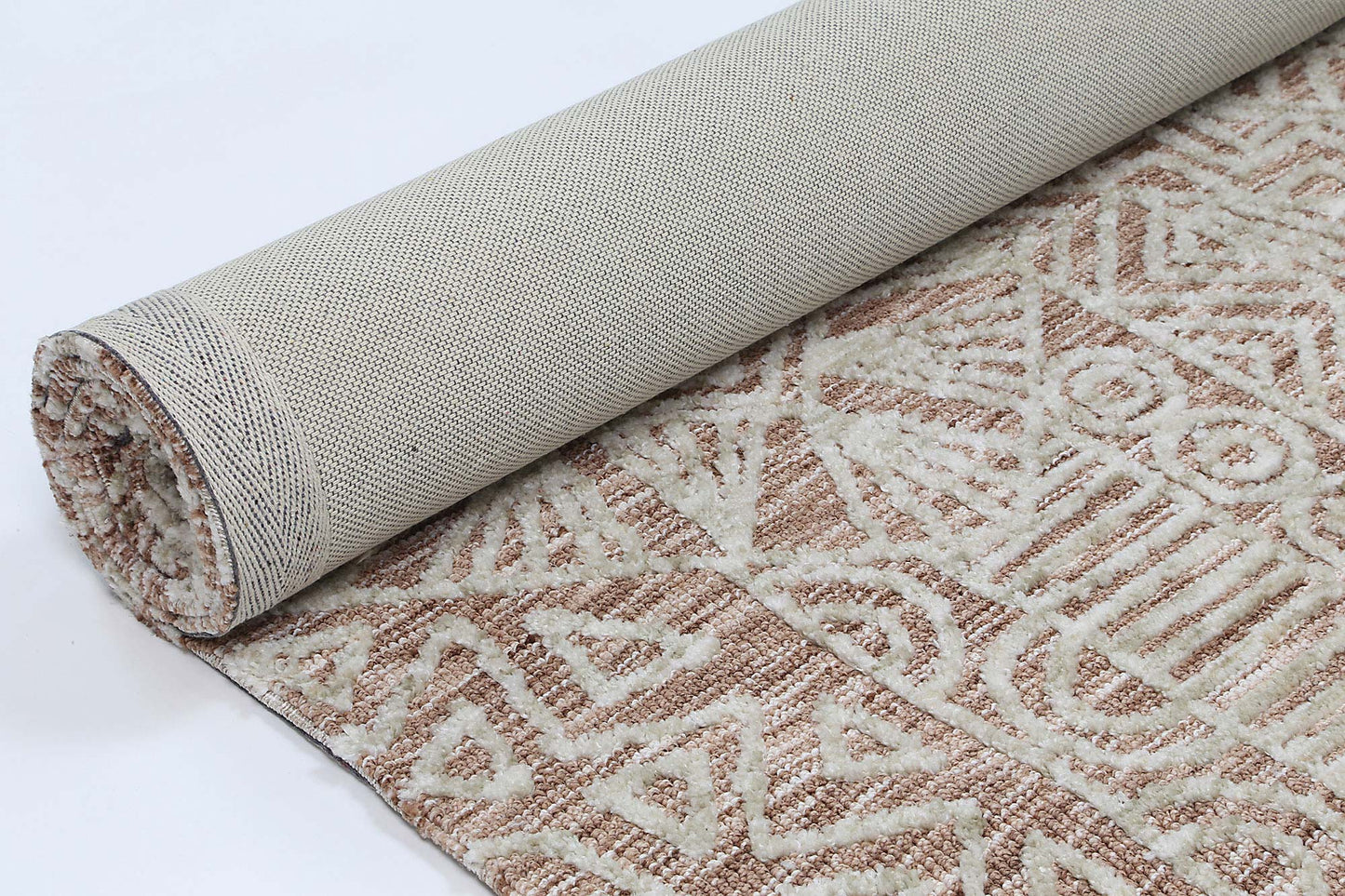 Rust Newburg Hand-Tufted Rug - Nova Rugs