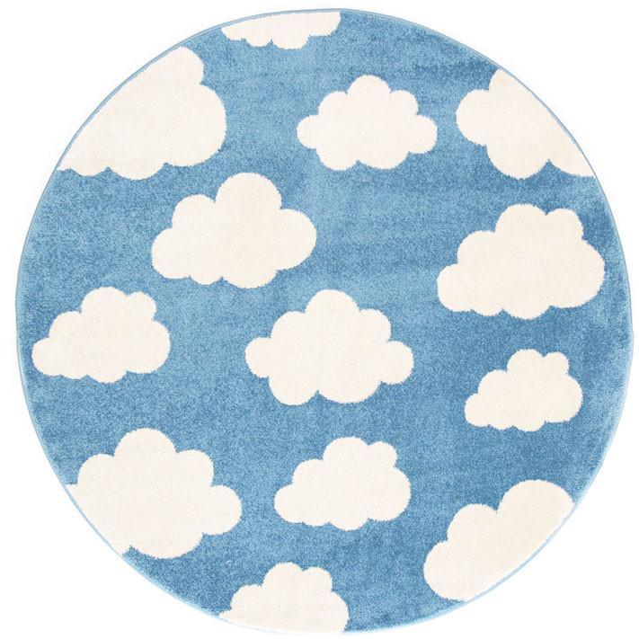 Sea Blue Piccolo Clouded Rug - Nova Rugs