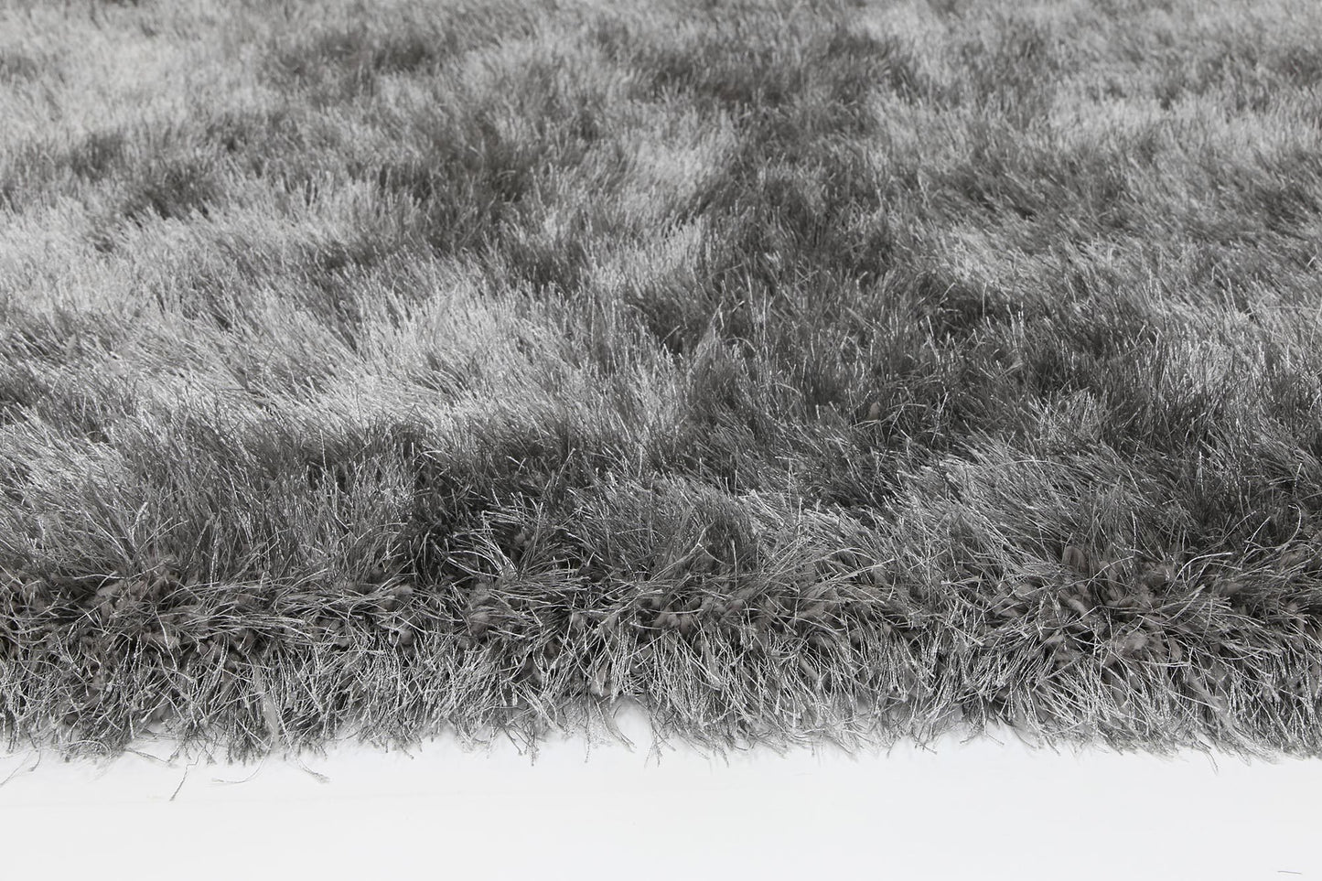 Silver Evas Shag Rug - Nova Rugs