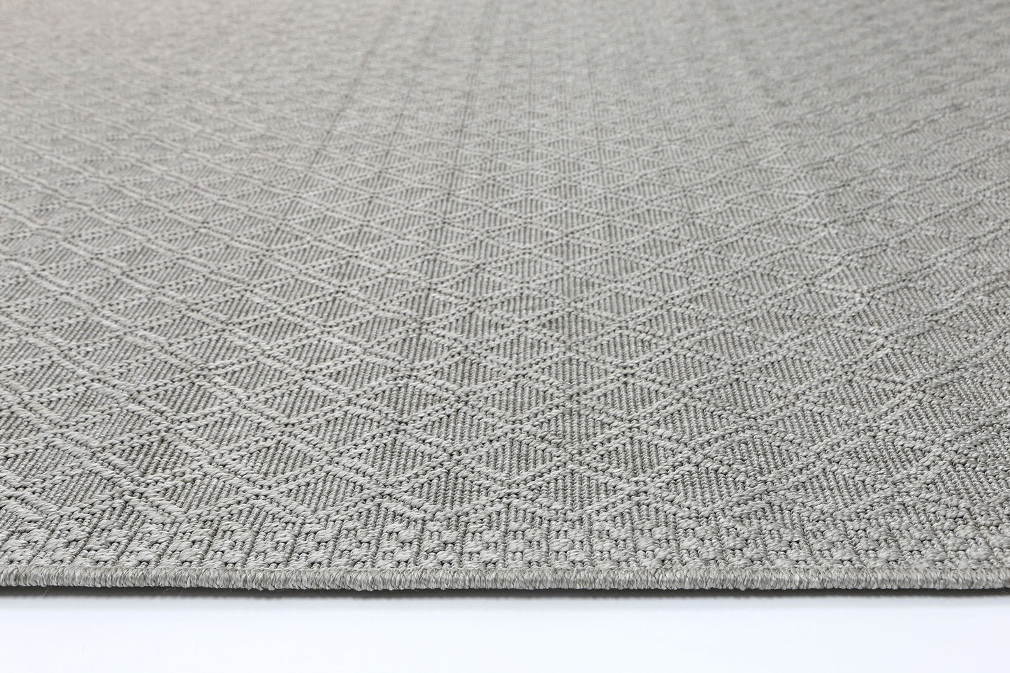 Silver Sydney Varanda Diamond Rug - Nova Rugs