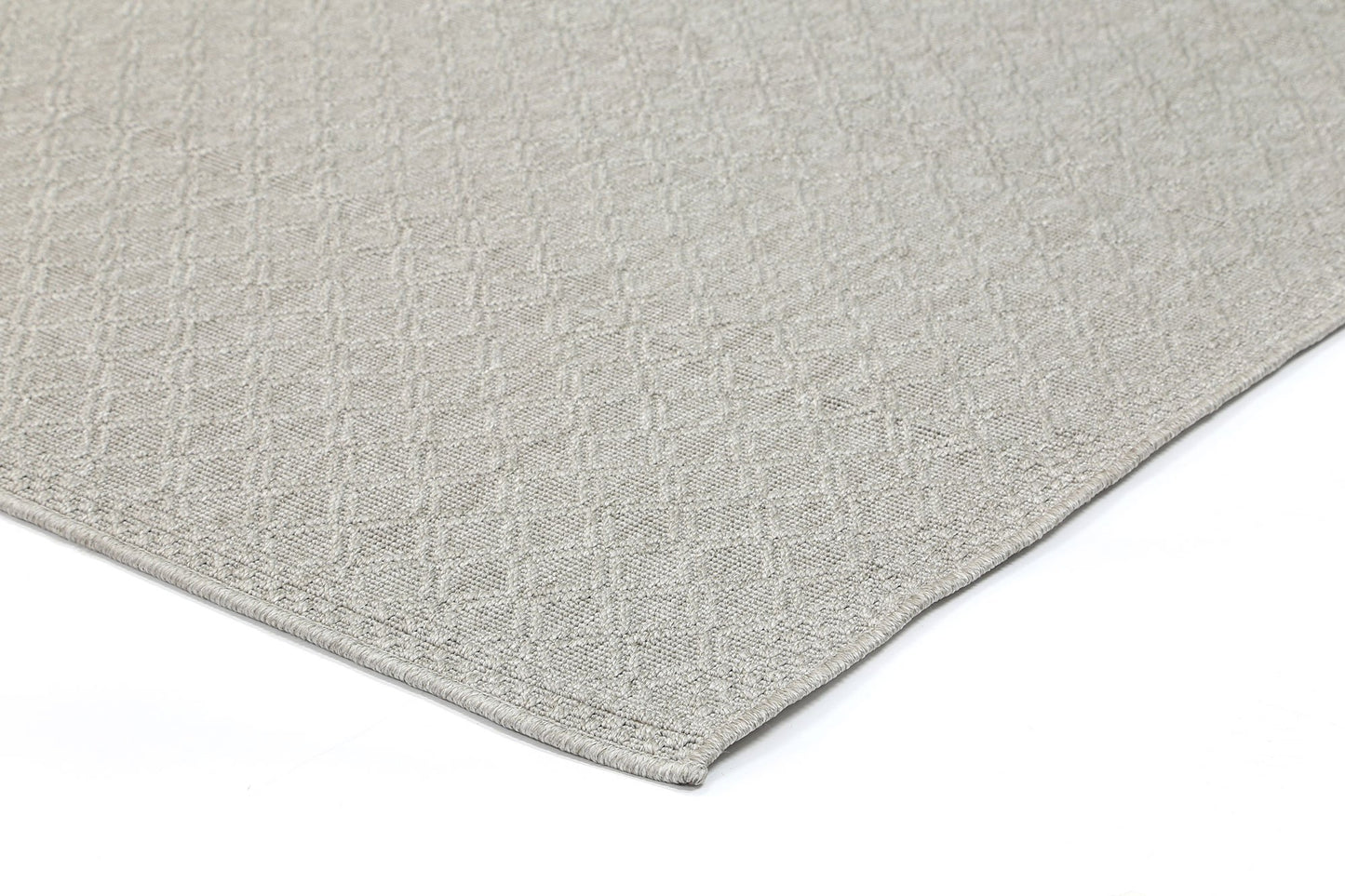Silver Sydney Varanda Diamond Rug - Nova Rugs