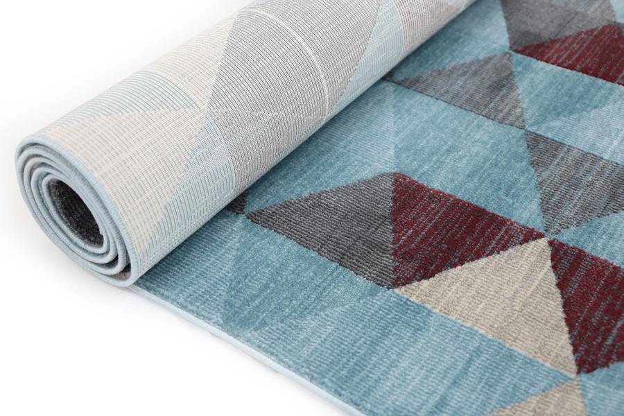 Turquoise Lapir Aqua Silk Rug - Nova Rugs