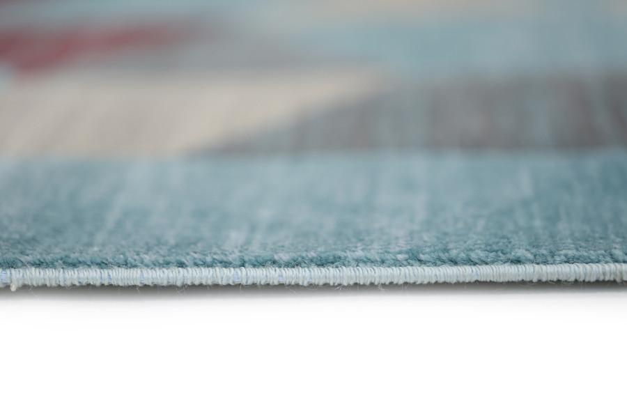 Turquoise Lapir Aqua Silk Rug - Nova Rugs