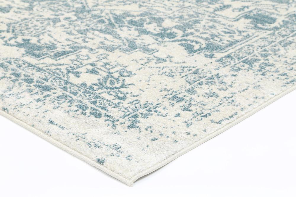 Turquoise Modern Notes Rug - Nova Rugs