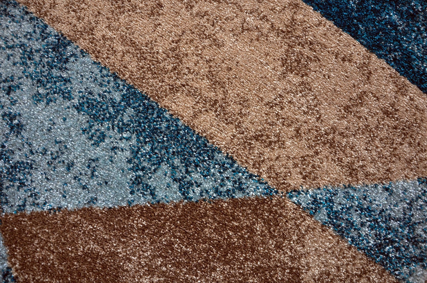Tweed Modern Rug, Beige / Teal - Nova Rugs