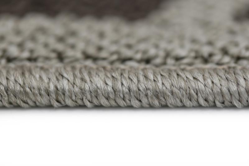 Ubaid Grey Hawaii Flat Woven Rug - Nova Rugs