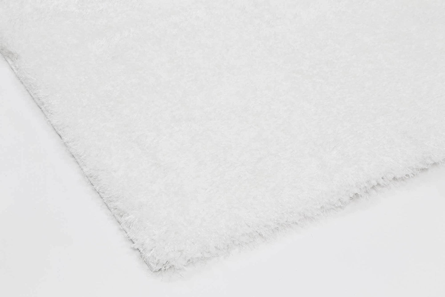 White Eden Soft Shag Rug - Nova Rugs