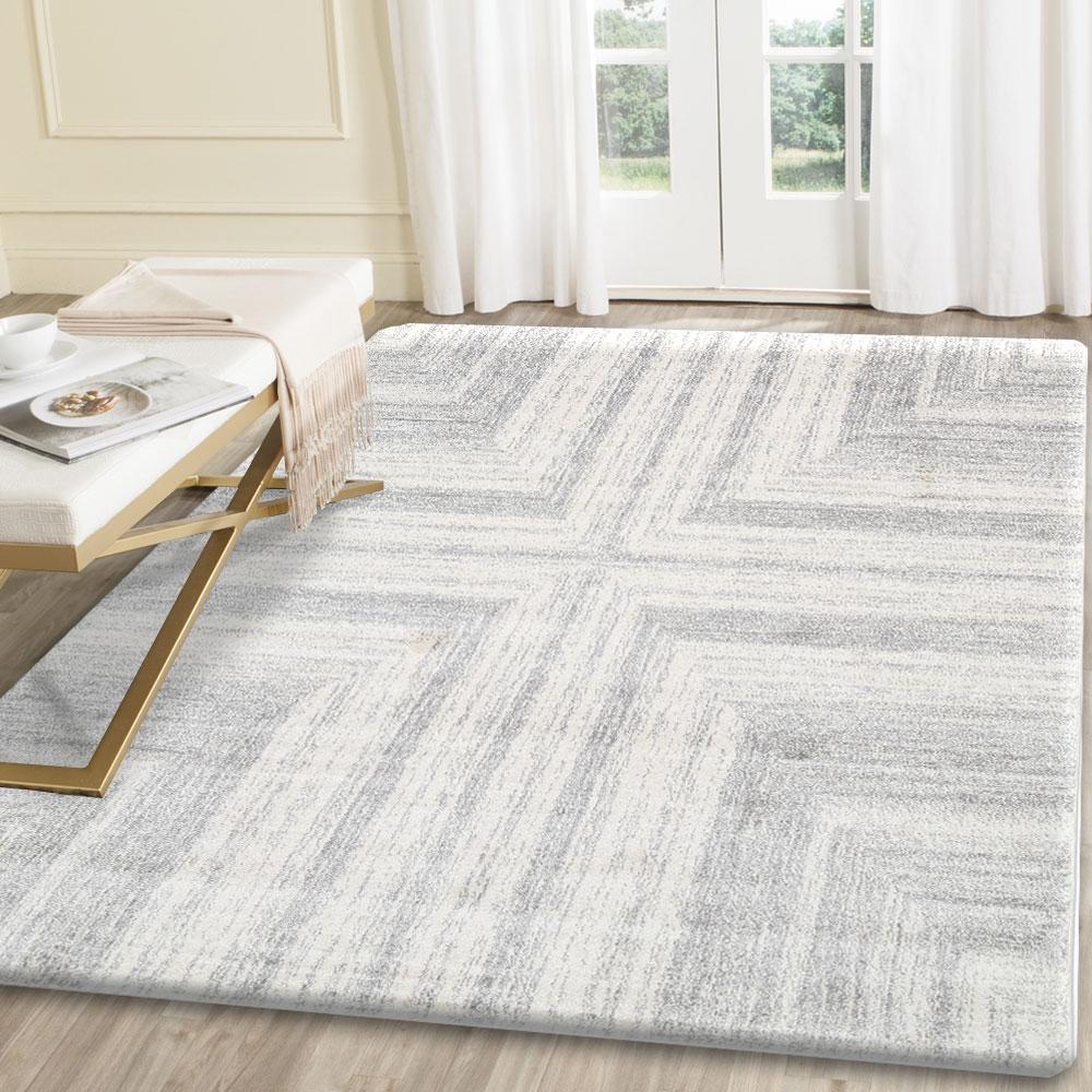 Withrow Modern Rug, Grey - Nova Rugs