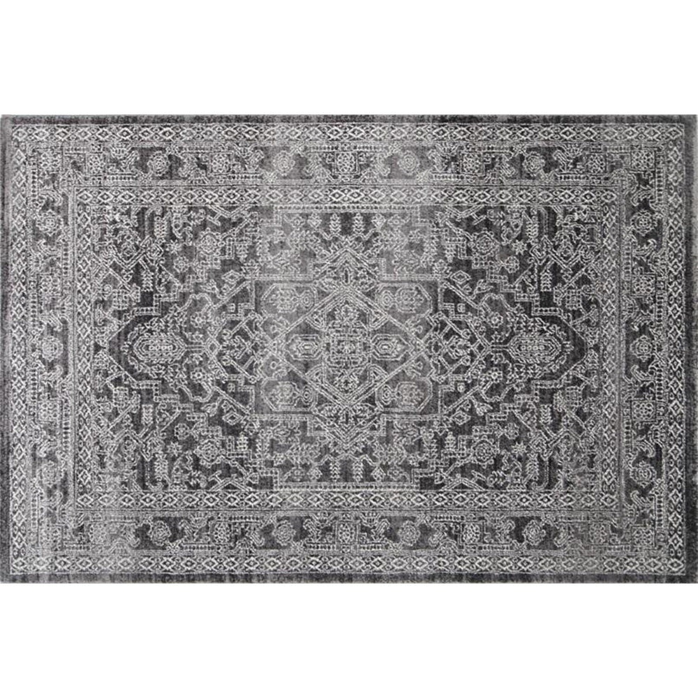 Linden Modern Classic Rug, Charcoal