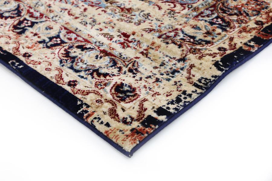 YAZMIN 15 NAVY / BEIGE - Nova Rugs