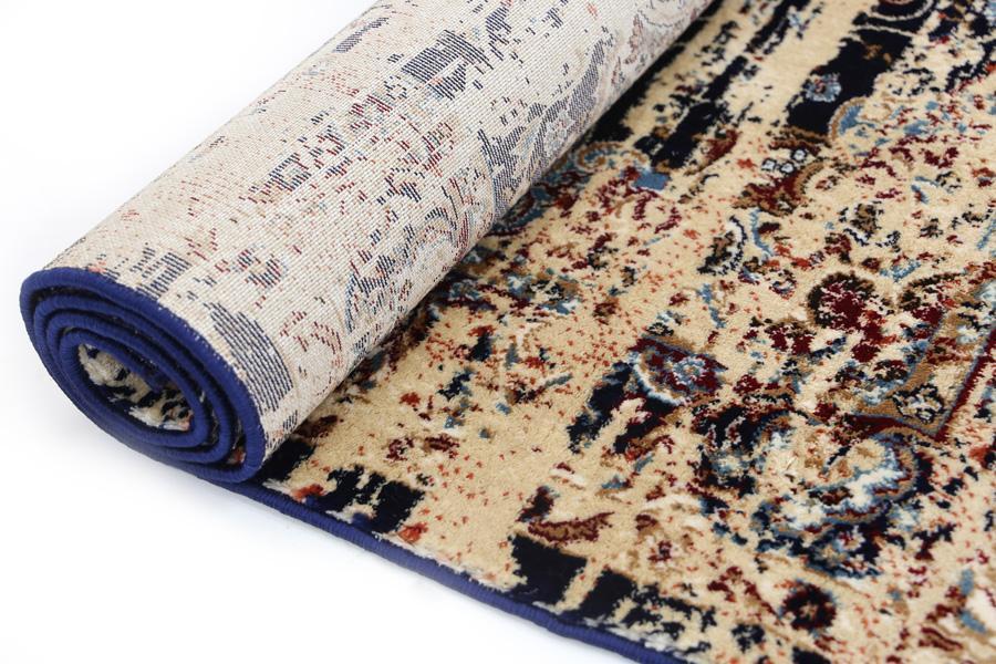 YAZMIN 15 NAVY / BEIGE - Nova Rugs