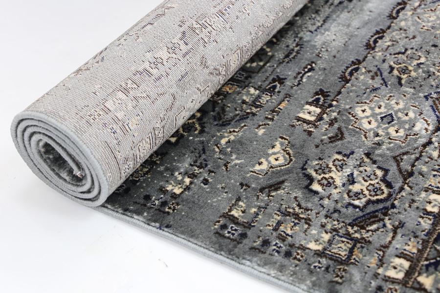 Yazmin White Navy Rug - Nova Rugs
