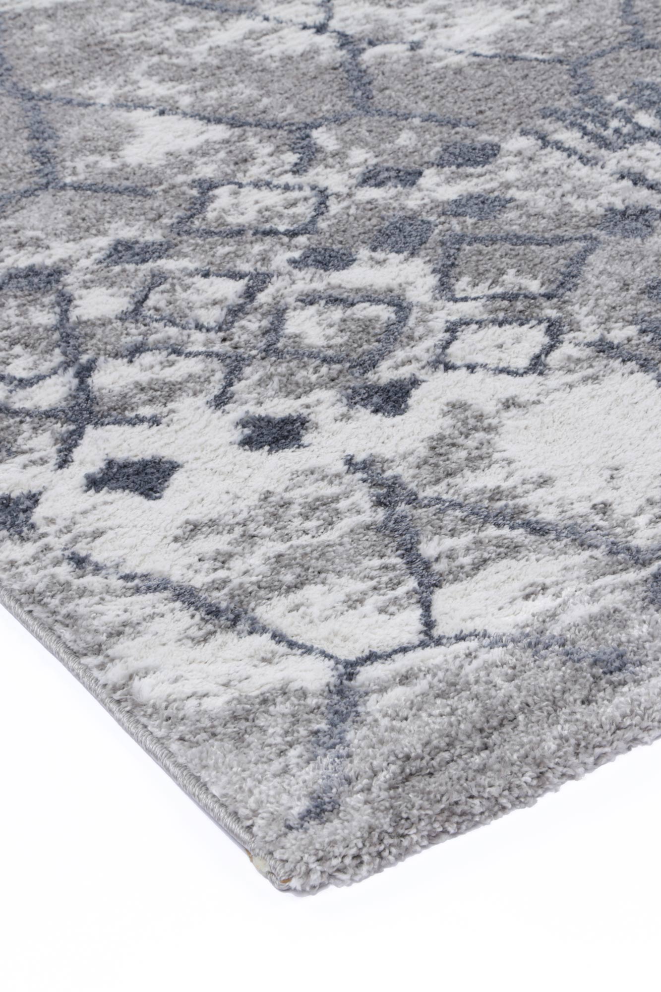 Yuzil Blue Abstract Rug - Nova Rugs