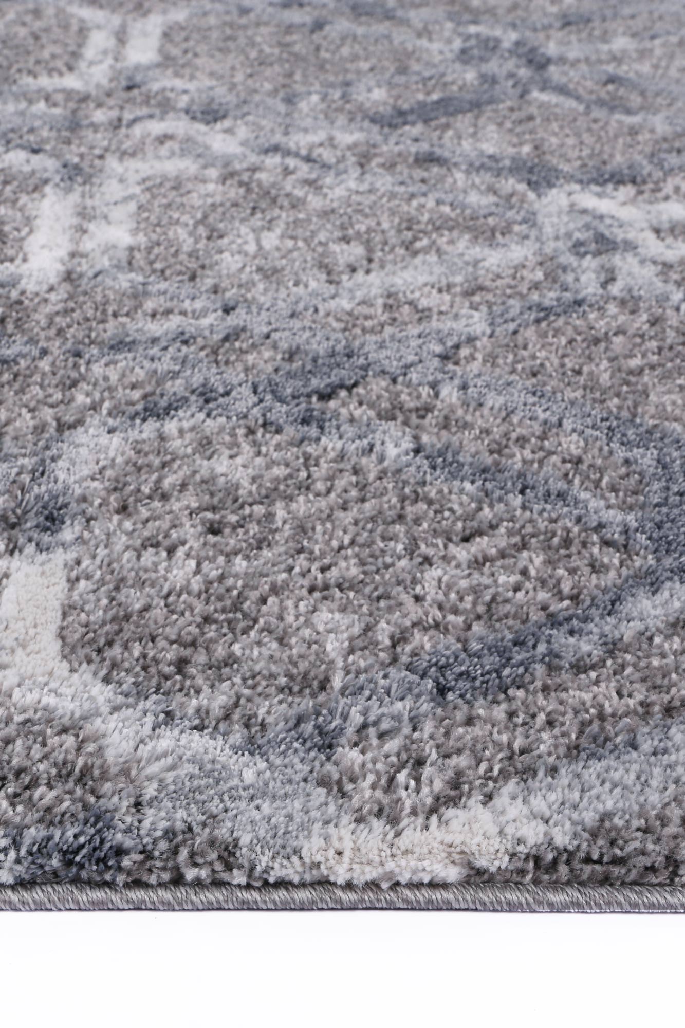 Yuzil Blue Lattice Rug - Nova Rugs