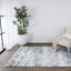 Bilbao Yara Geometric Blue & Grey Rug