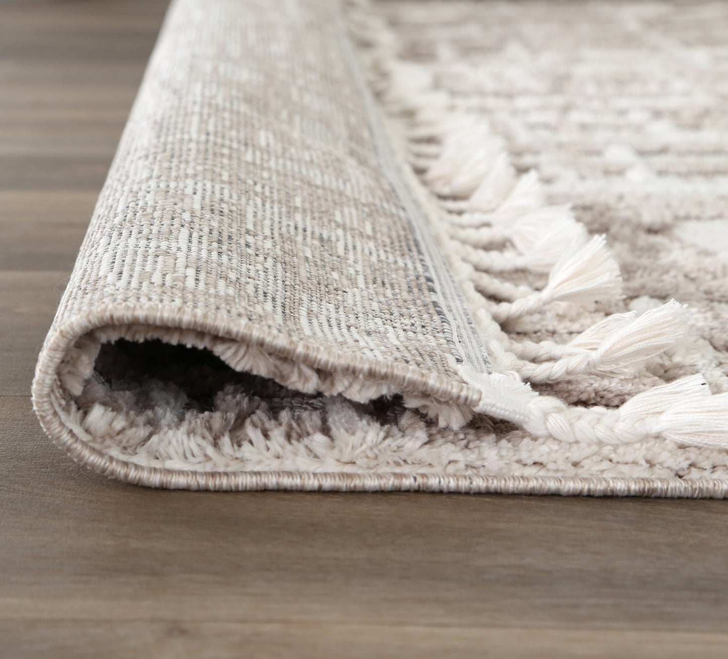 Bilbao Kubra Contemporary Beige Rug