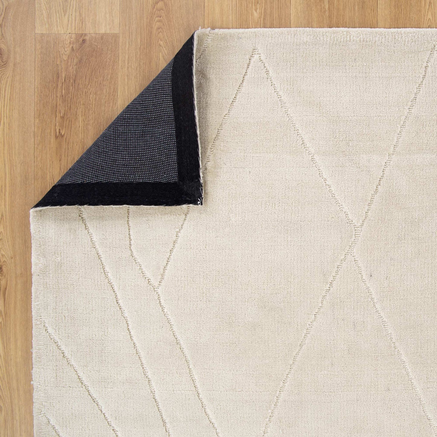 Kendra Rocco Rug Ivory