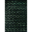 Artisan - Opulence Chevron Rug Green Blue