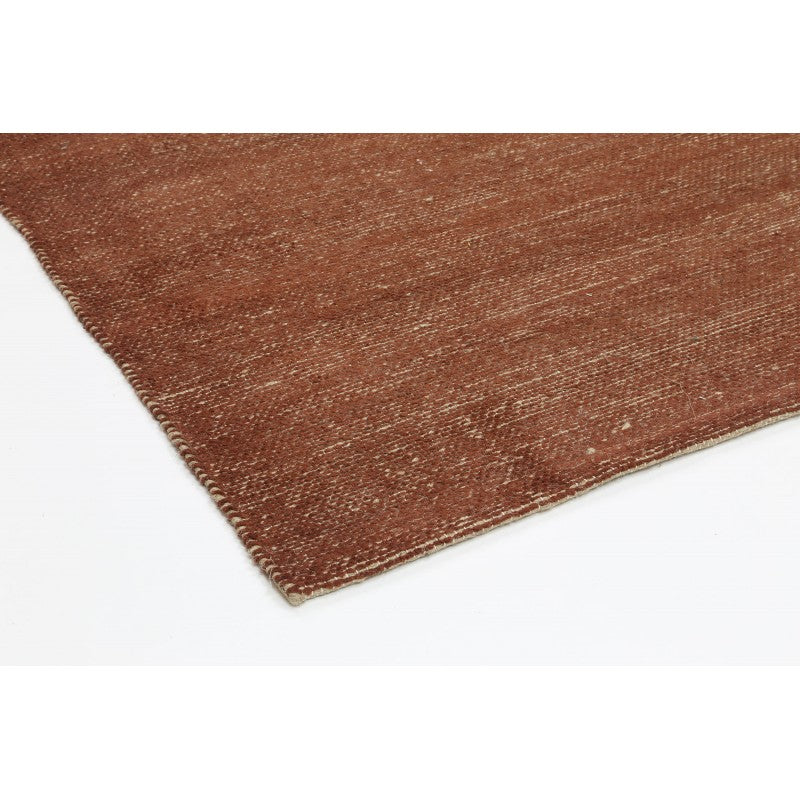 Pemba Cotton Chenille Terracotta Rug