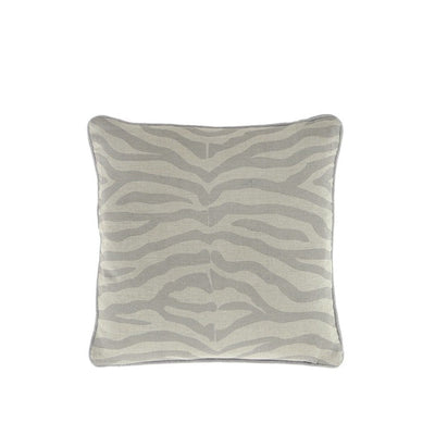Zebra Cushion Grey 45x45cm