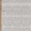 Wamberal Chevron Light Grey Wool Rug