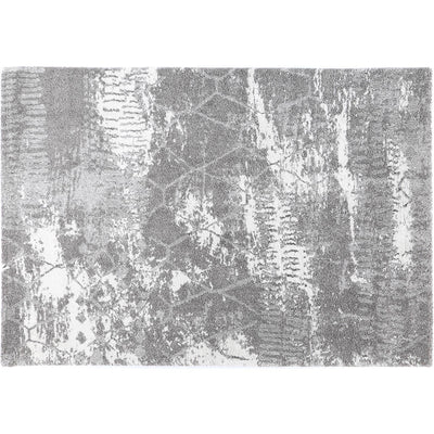 Yuzil Grey Abstract Rug