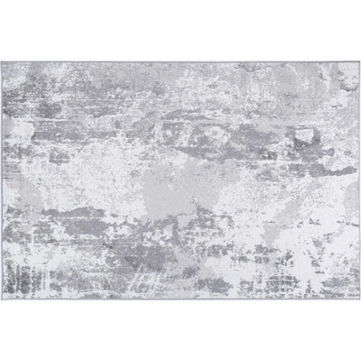Ermina Modern Abstract Light Grey Rug