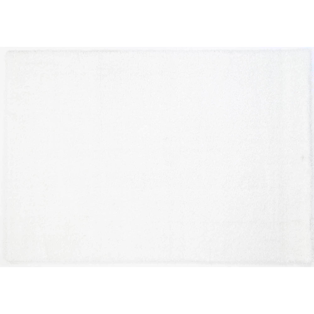 White Eden Soft Shag Rug