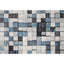 Blue Patchwork Neva Rug