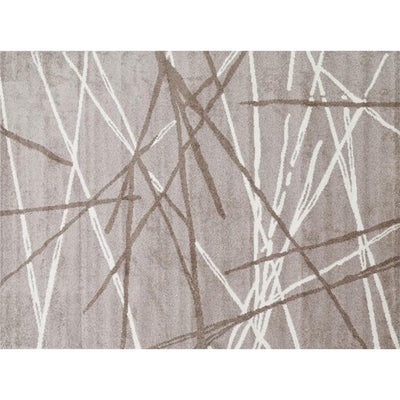 Brown & Beige Lines Pablo Abstract Rug