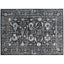 Distressed Navy Notes Rug