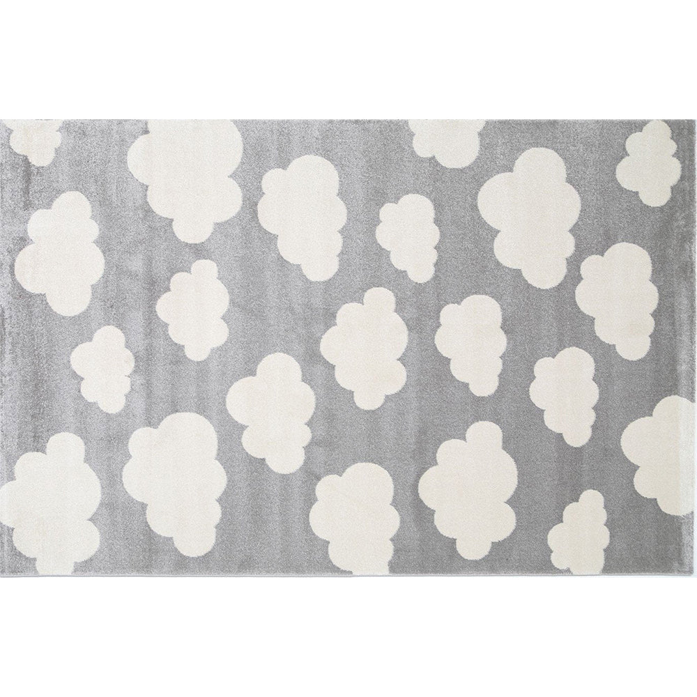Grey Piccolo Clouded Rug
