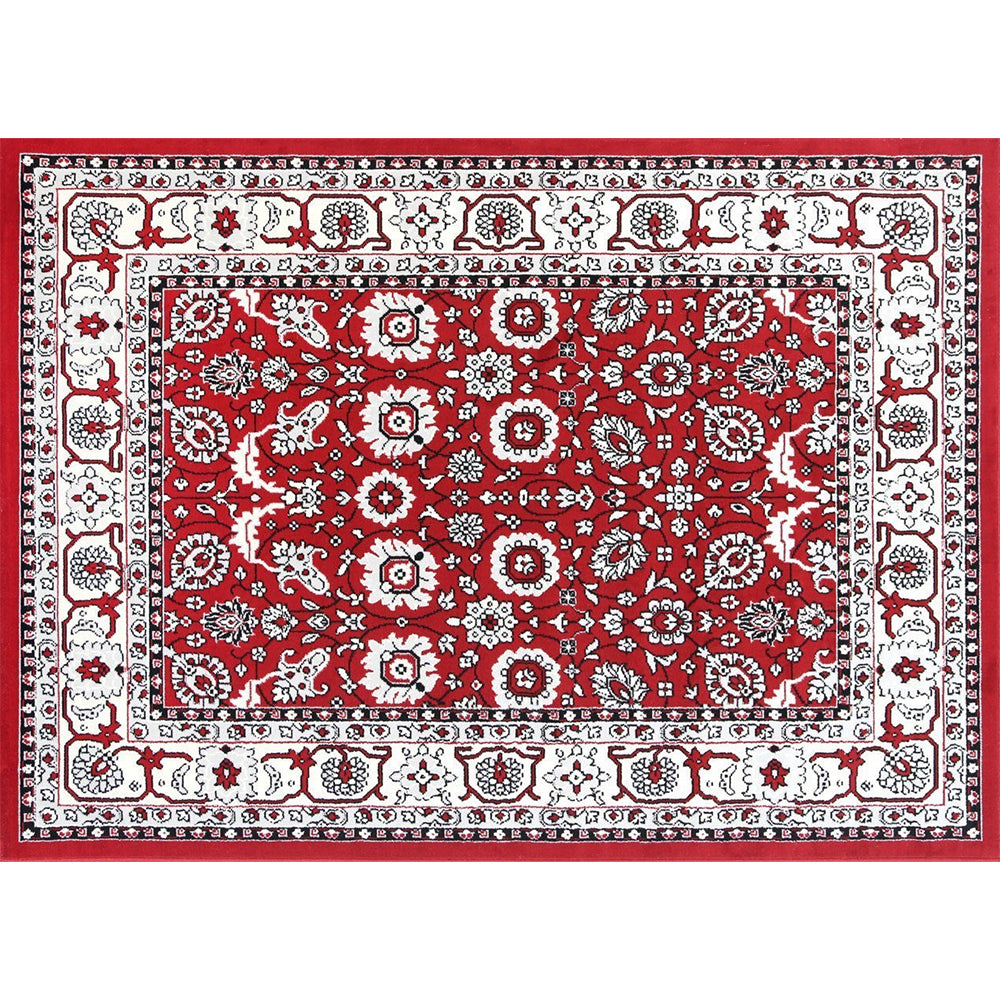 Red Elise Classic Floral Rug