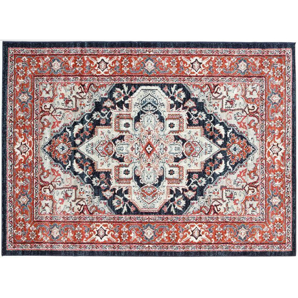 Navy Prime Notes Rug