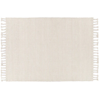 Cream Padma Hand-Tufted Wool-Blend Rug