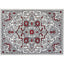 Red & Light Grey Elise Art Deco Rug