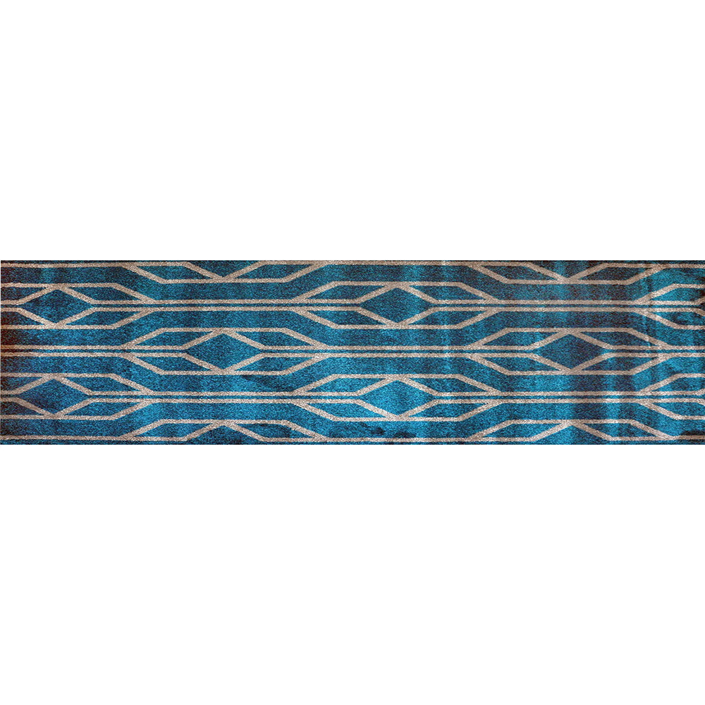 Martha Modern Rug, Teal