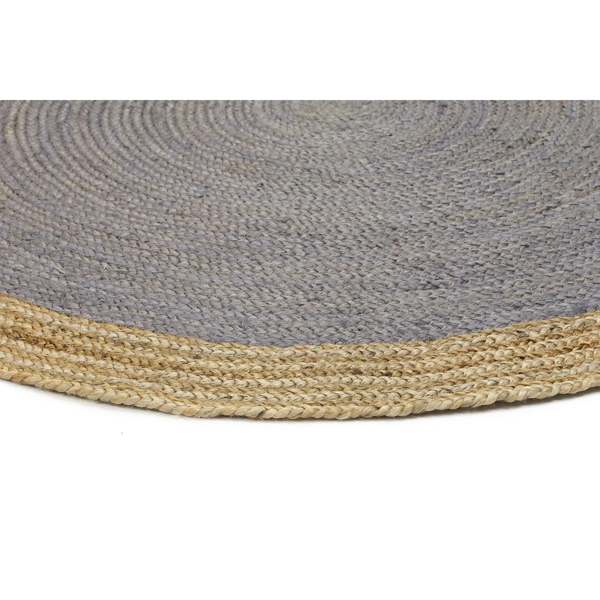 Hampton Jute Round Rug, 150cm, Taupe